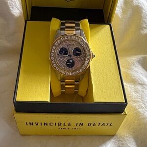 Invicta watch two tone new inbox